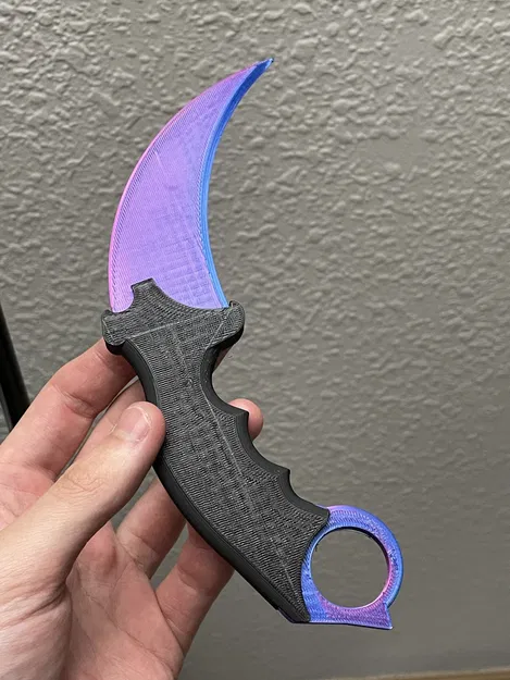 Karambit tách rời thành ba mô hình riêng biệt - Image 1