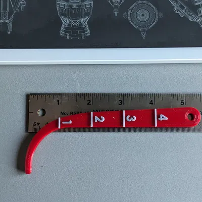 Công cụ đo băng cho trượt băng nordic phiên bản nhỏ