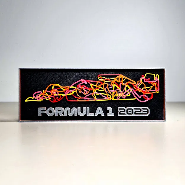 Nghệ thuật khung Formula 1 2023 với 23 đường đua - Image 1