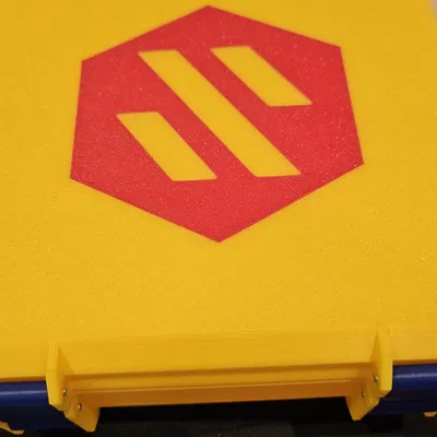 Hộp tham số Voron với logo đẹp trên nắp