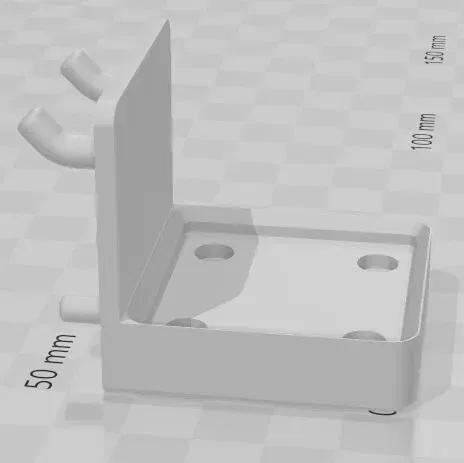 Giá đỡ cơ bản cho bảng ghim Gridfinity 1x1 - Image 2