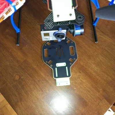 Giá đỡ gimbal không chổi cho GoPro trên DJI F450 Flamewheel