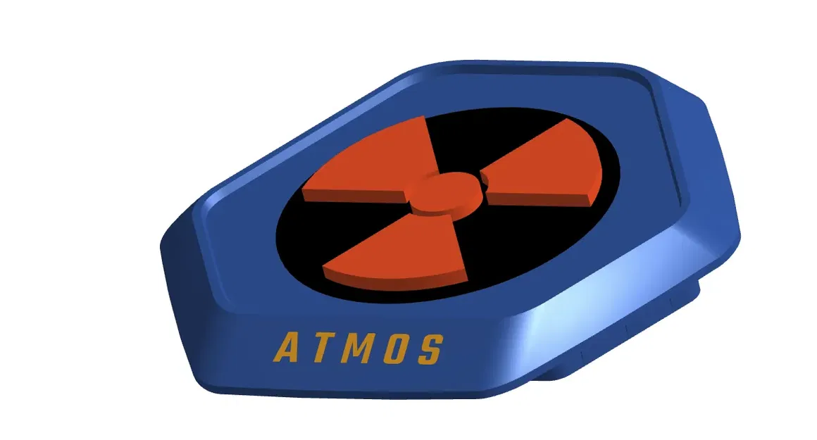 Nắp MasterLiquid ATMOS với biểu tượng bức xạ - Image 1