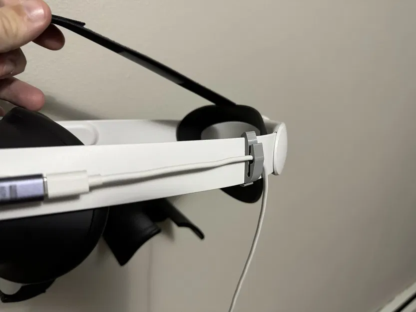 Kẹp cáp cho dây đeo Quest 3 Elite Strap - Image 1