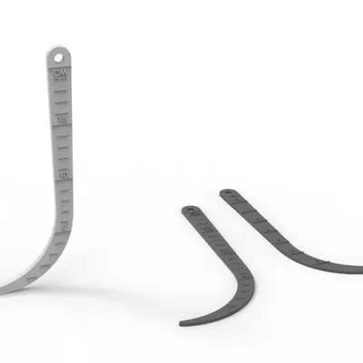 Công cụ đo độ dày băng cho trượt băng nordic/dã ngoại