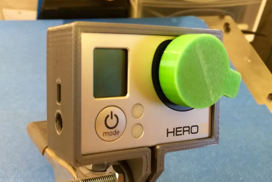 Nắp ống kính NinjaFlex cho GoPro Hero 3 White Edition - Image 1