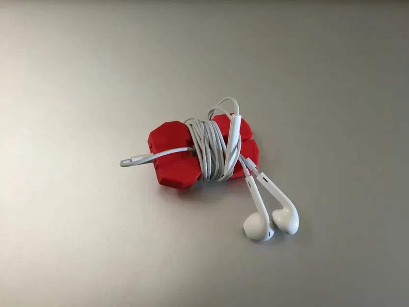 Dây quấn quản lý cáp cho tai nghe và sạc - Image 4