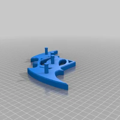 Giá treo chìa khóa Batman và Superman với 4 móc treo