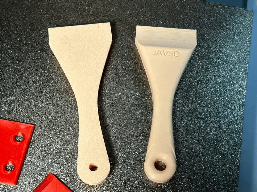 Công cụ cạo nhựa cho bàn in 3D với lưỡi thay thế - Image 2