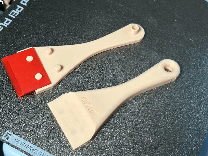 Công cụ cạo nhựa cho bàn in 3D với lưỡi thay thế - Image 7