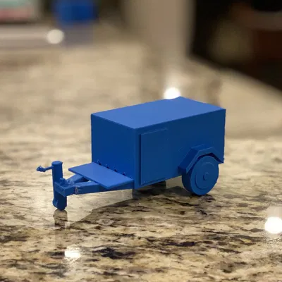 Mô hình xe kéo Tomas trong mơ