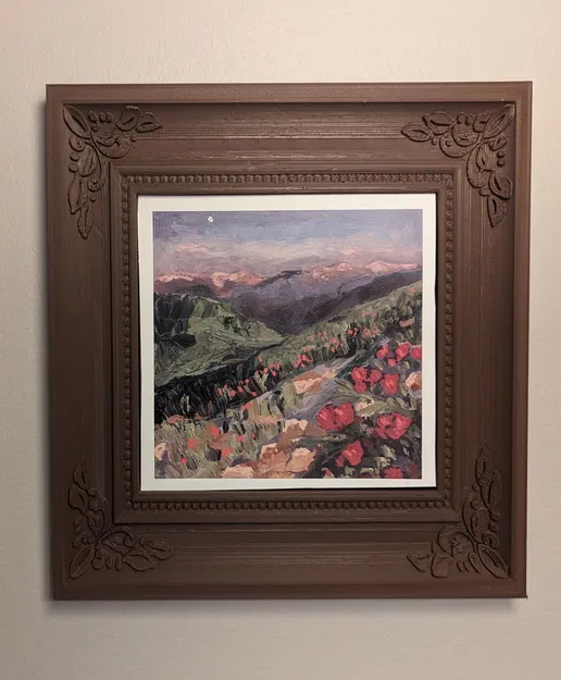 Khung ảnh 5x5 cho bức tranh nghệ thuật - Image 1