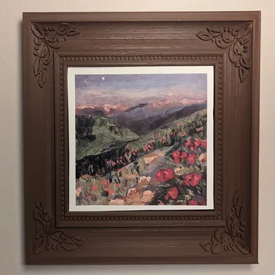 Khung ảnh 5x5 cho bức tranh nghệ thuật