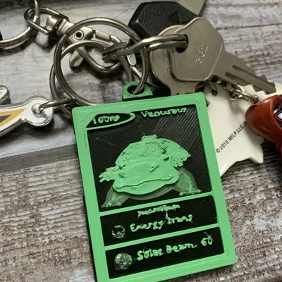 Móc khóa thẻ bài Venusaur độc đáo