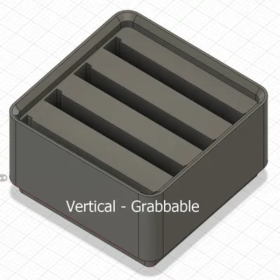 Giá đỡ thẻ CF cho nền Gridfinity 1x1