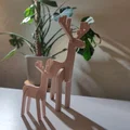 Hươu dễ thương trang trí Giáng Sinh để lắp ráp - Thumbnail 1