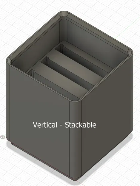 Giá đỡ thẻ CF cho nền Gridfinity 1x1 - Image 3