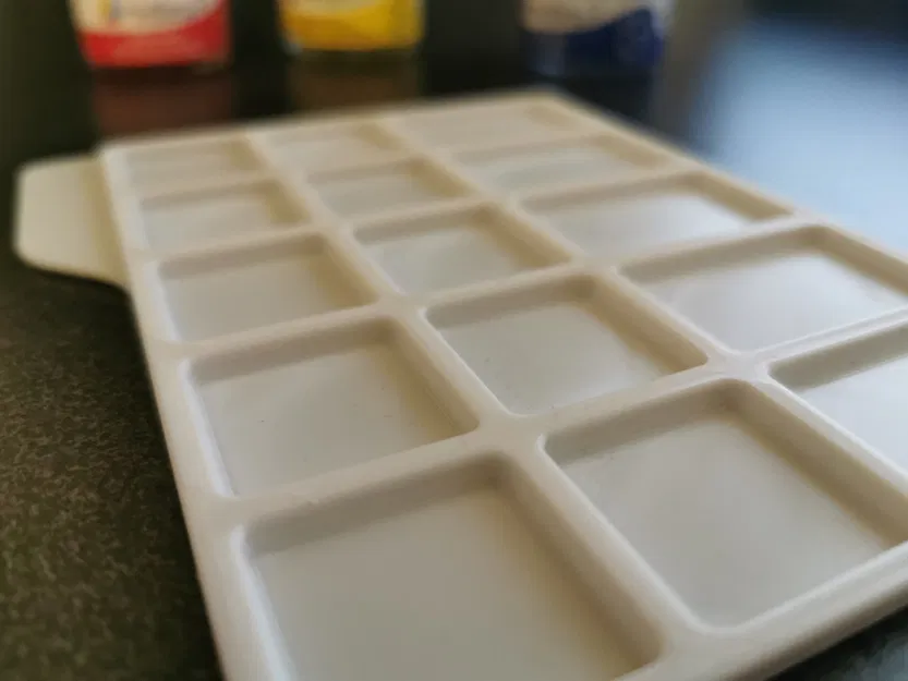 Bảng màu sơn kích thước A6 với các ngăn chứa mực riêng biệt - Image 5