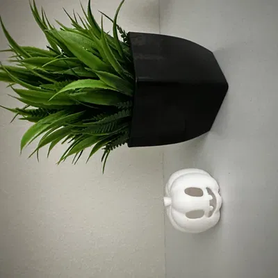 Quả bí ngô tối giản cho trang trí Halloween