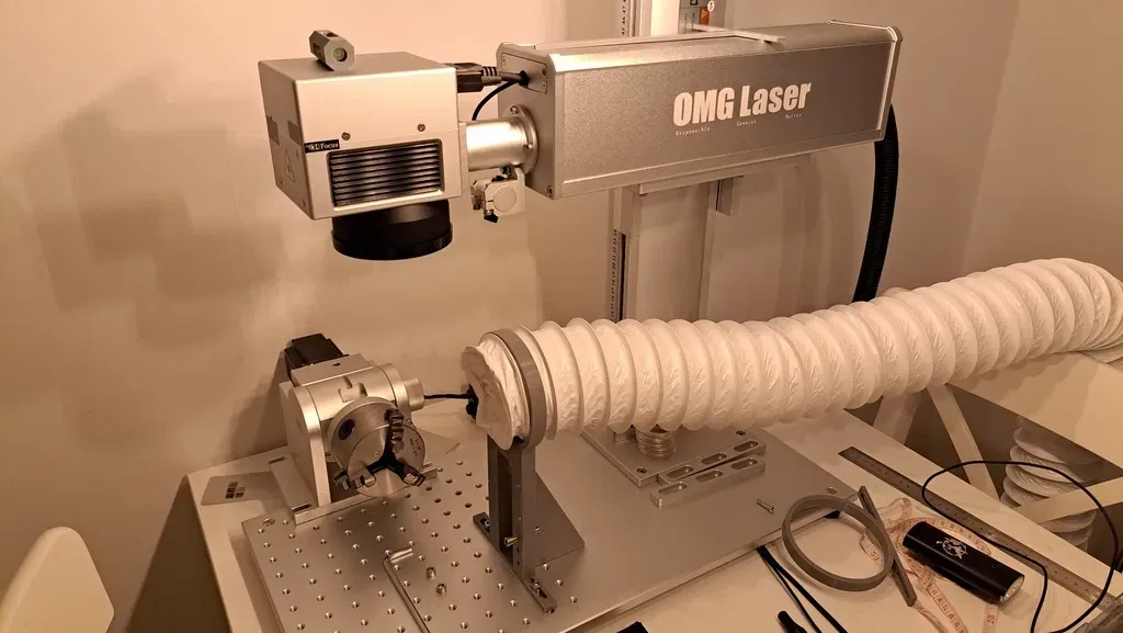 Thiết bị hút khói cho máy cắt laser quay - Image 3