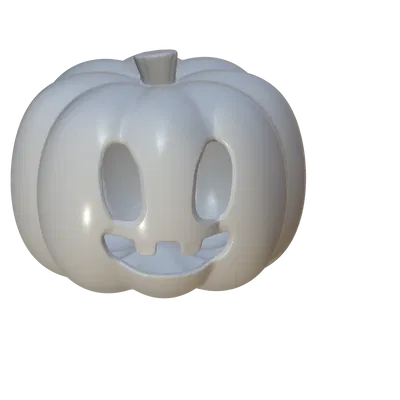 Quả bí ngô tối giản cho trang trí Halloween