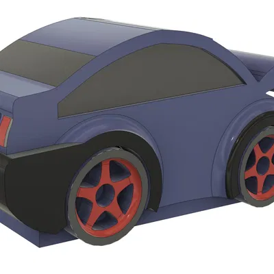 Giá đỡ cửa hình xe ô tô va chạm sáng tạo