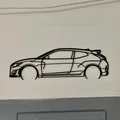 Silhouette đơn giản của Hyundai Veloster N - Thumbnail 3