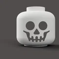 Mũ bảo hiểm cosplay LEGO bộ xương Halloween - Thumbnail 2