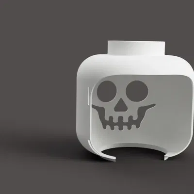 Mũ bảo hiểm cosplay LEGO bộ xương Halloween