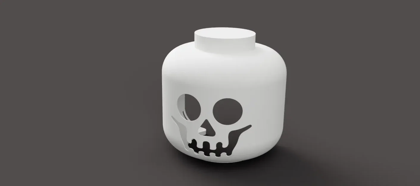 Mũ bảo hiểm cosplay LEGO bộ xương Halloween - Image 4