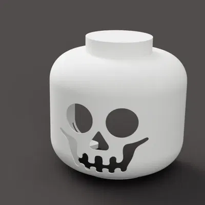 Mũ bảo hiểm cosplay LEGO bộ xương Halloween