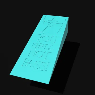 Giá đỡ cửa Gandalf theo phong cách Lord of the Rings