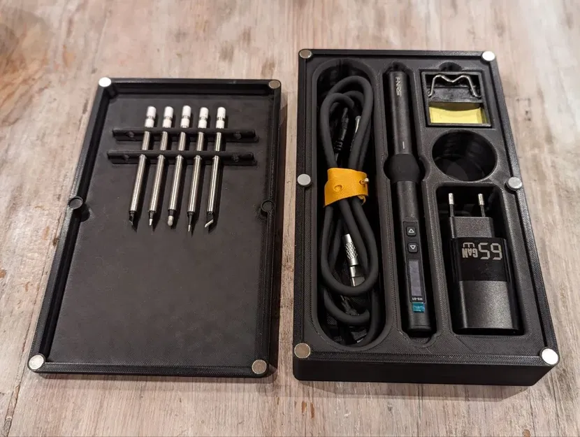 Hộp lưu trữ cho máy hàn Fnirsi HS-01 và phụ kiện - Image 1