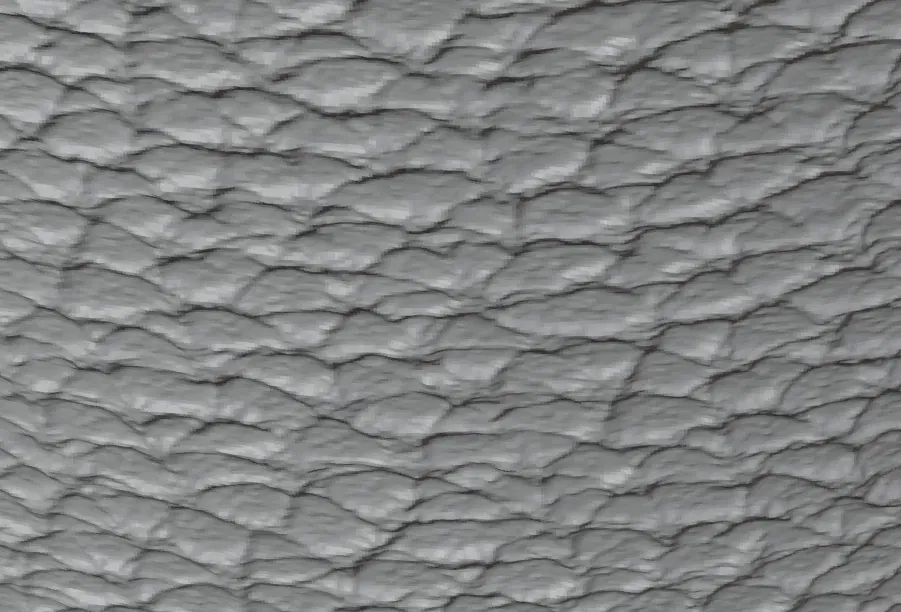 Con lăn tạo họa tiết da thật cho đất sét - Image 2