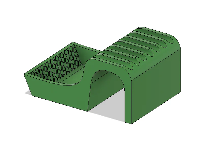 Giá đỡ cọ vẽ với khay hứng và tường tổ ong tích hợp - Image 1