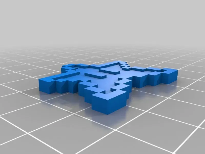 Trang trí ngôi sao bất khả chiến bại Mario 3 cho máy in 3D - Image 3