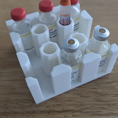 Giá đỡ insulin in 3D an toàn và tiện lợi