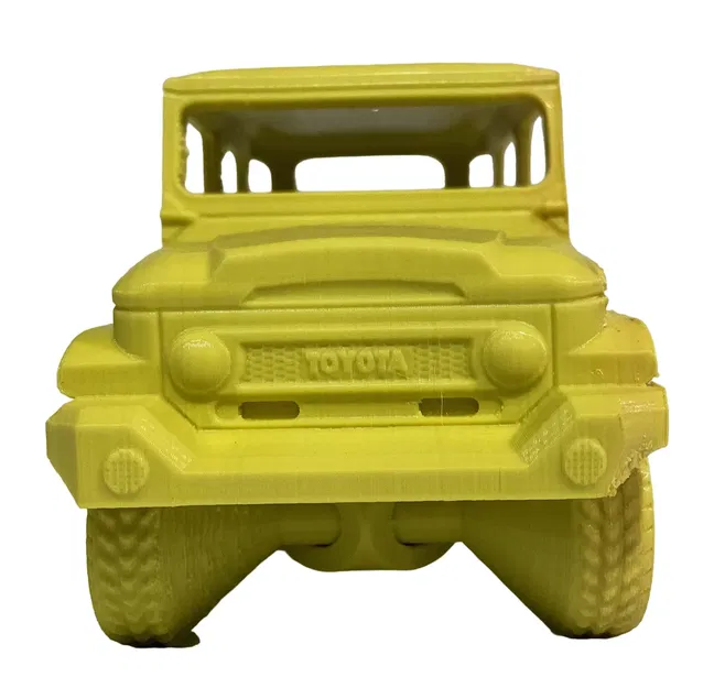 Toyota FJ40 in Place với bánh xe chuyển động - Image 4