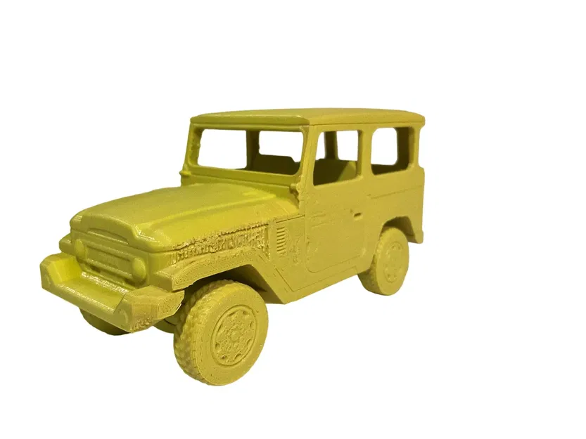 Toyota FJ40 in Place với bánh xe chuyển động - Image 5