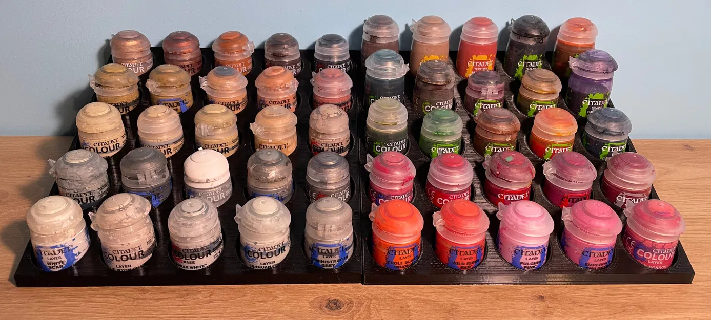 Giá đỡ sơn tiện lợi cho việc lưu trữ và phân loại màu sơn - Image 1