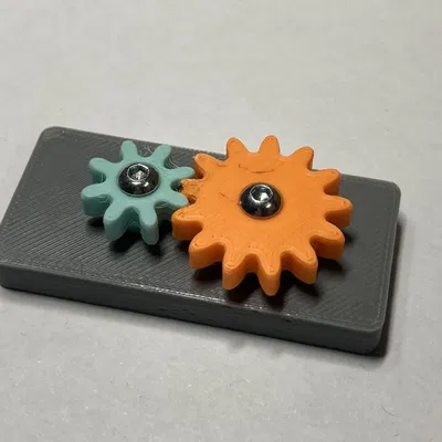 Bánh răng cơ khí chi tiết với thông số in PLA