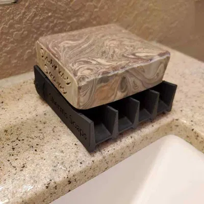 Giá đỡ xà phòng không bừa bộn V2