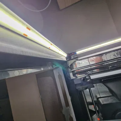 Giá đỡ LED ba mặt cho Bambu P1P/P1S tối đa 12mm