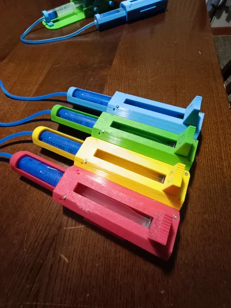 Bảng điều khiển điều khiển công cụ thủy lực với ống tiêm - Image 3