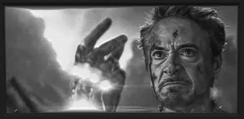 Mô hình lithophane Tony Stark từ Avengers - Image 2