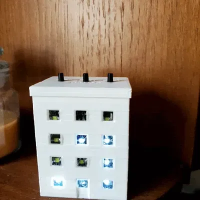 Đồng hồ bếp nhị phân ATtiny424 với bộ dao động 32768hz