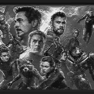 Mô hình lithophane Avengers Endgame độc đáo
