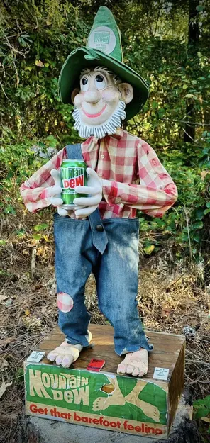 Thay thế tay cho mô hình Mt Dew Willie the Hillbilly năm 1960 - Image 1