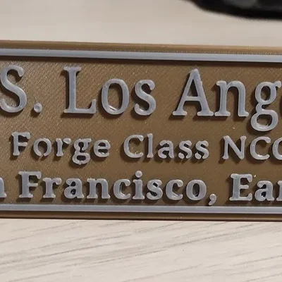 Biểu tượng cầu tàu USS Los Angeles trong Star Trek