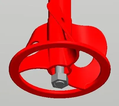 Máy trộn sơn hiệu quả gắn với thanh ren M6 - Image 1